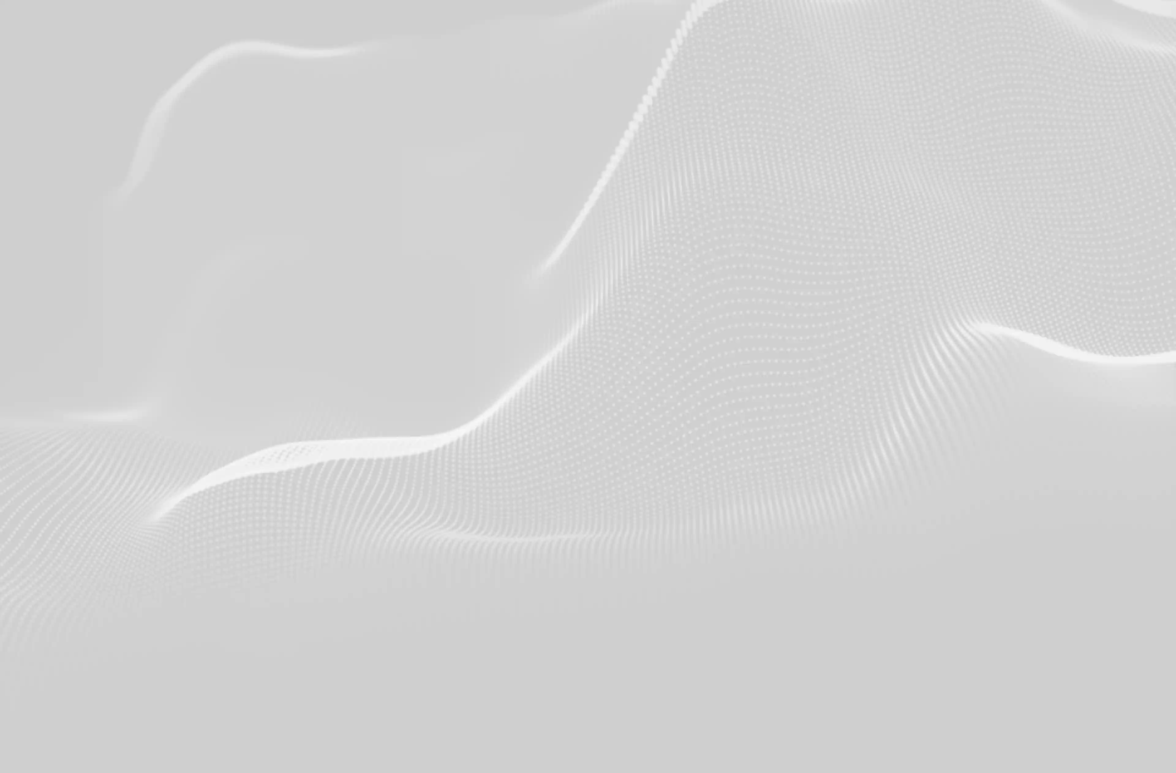 Soft white background shows smooth flowing wave lines. The image reflects Dot&’s advisory, executive intelligence, and cybersecurity services.