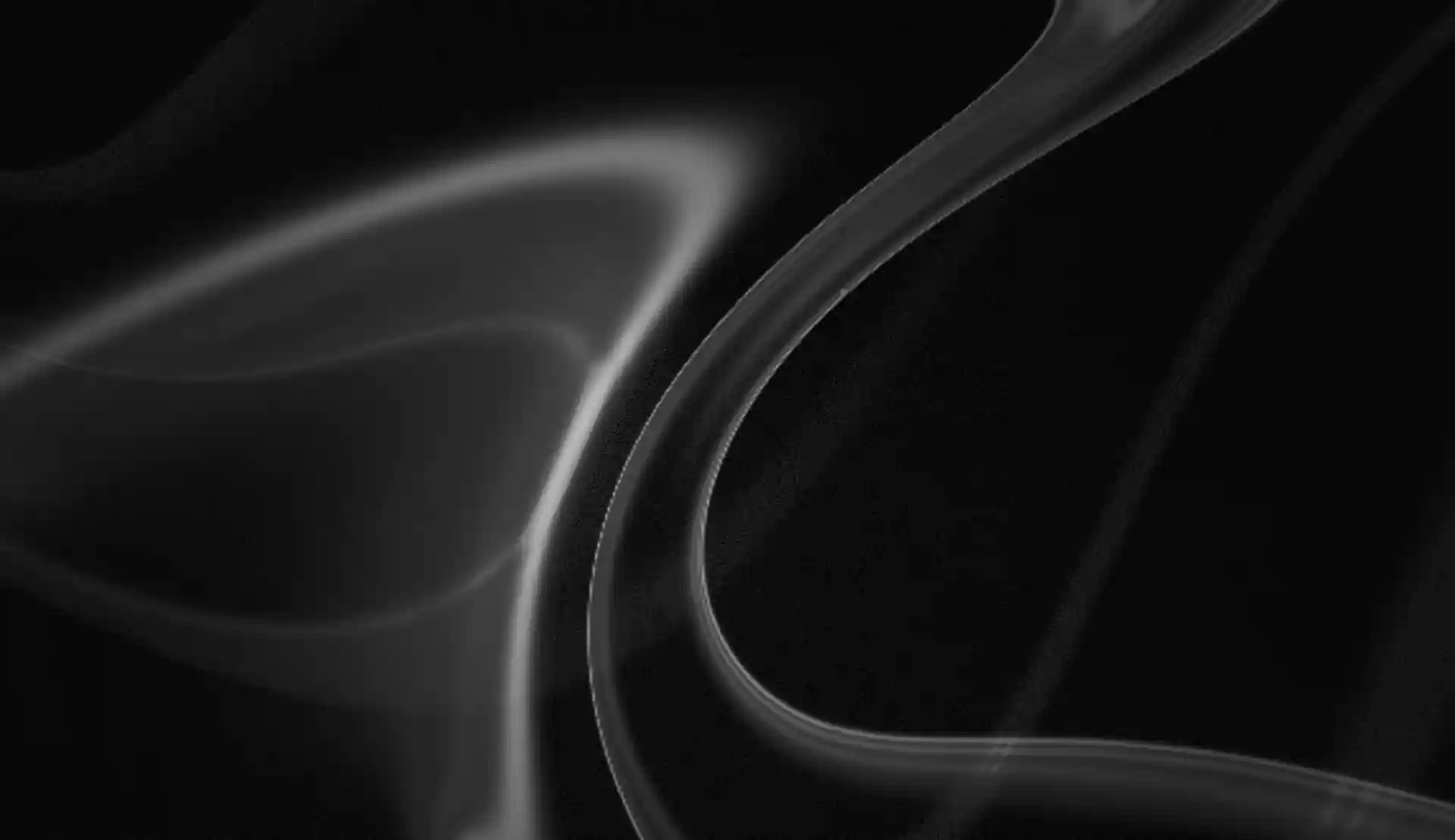 Dark white background shows smooth flowing wave lines. The image reflects Dot&’s advisory, executive intelligence, and cybersecurity services.